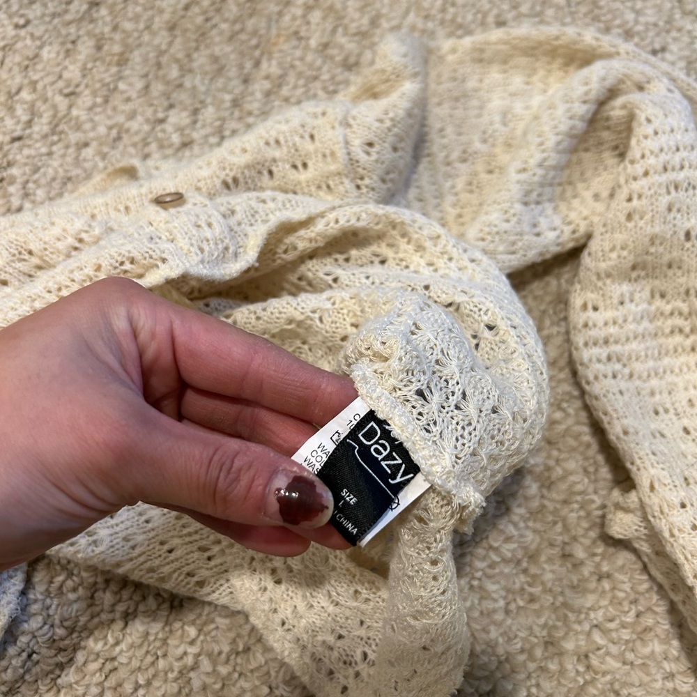 Bohemian crochet cardigan - Picture 8 of 10